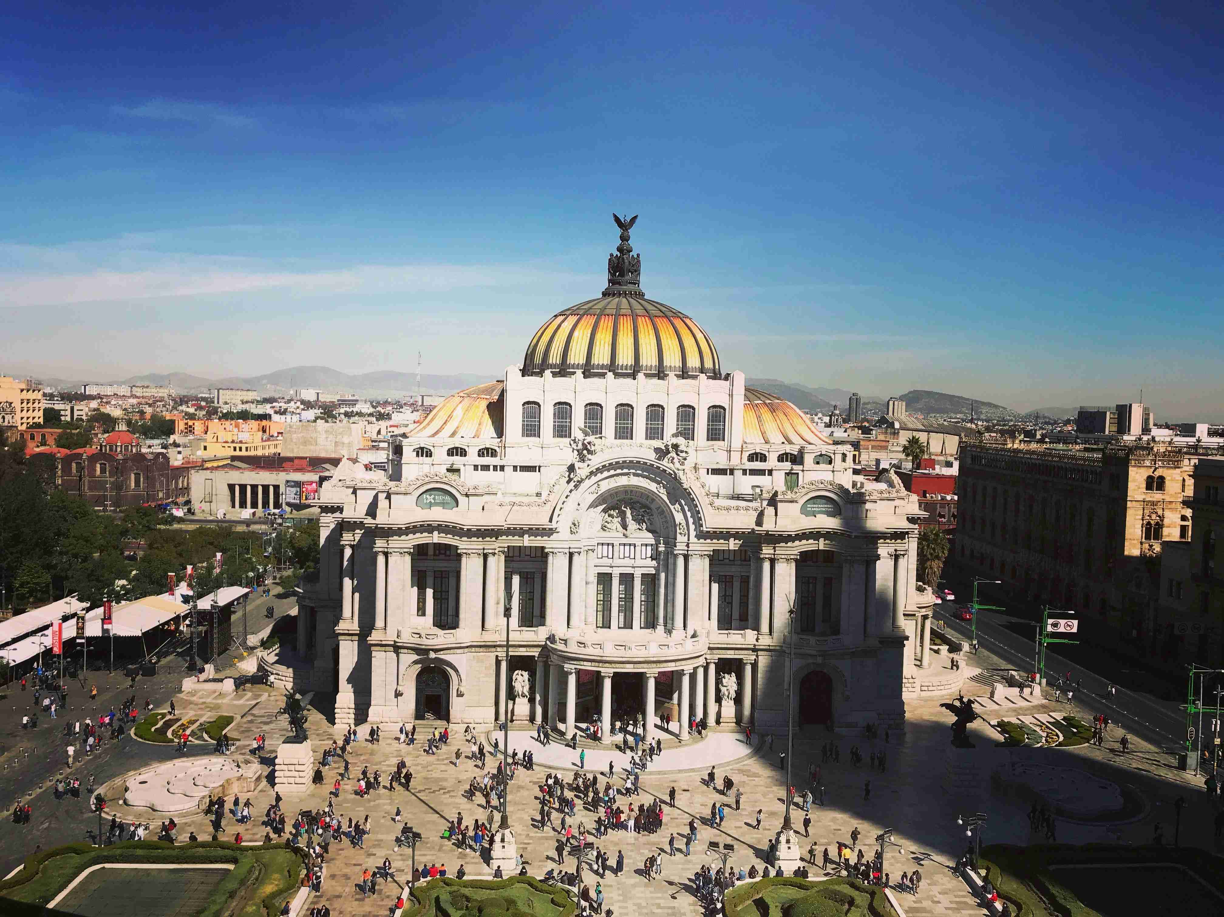 BellisArtes MexicoCity SunnyDay