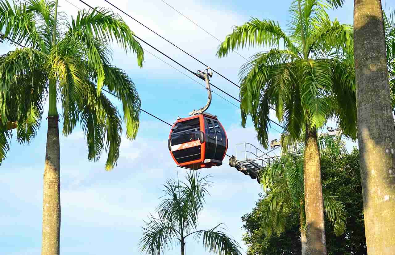 Cable Car Singapore Sentosa