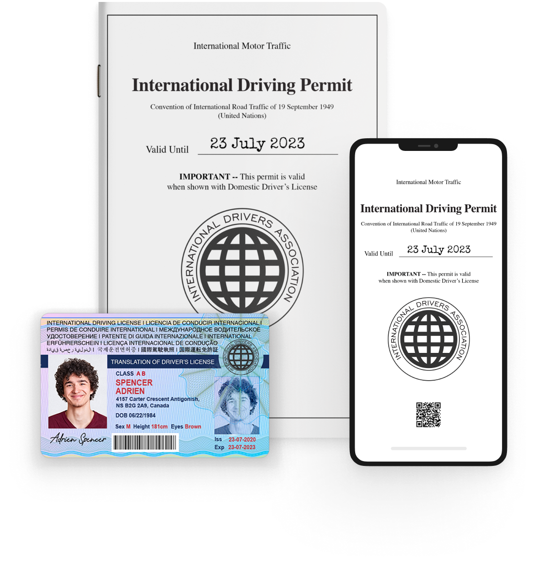 International Driving Permit Printed and Digital with Complementary Card