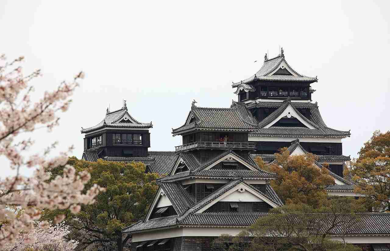 Castelul Kumamoto, prefectura Kumamoto, Japonia