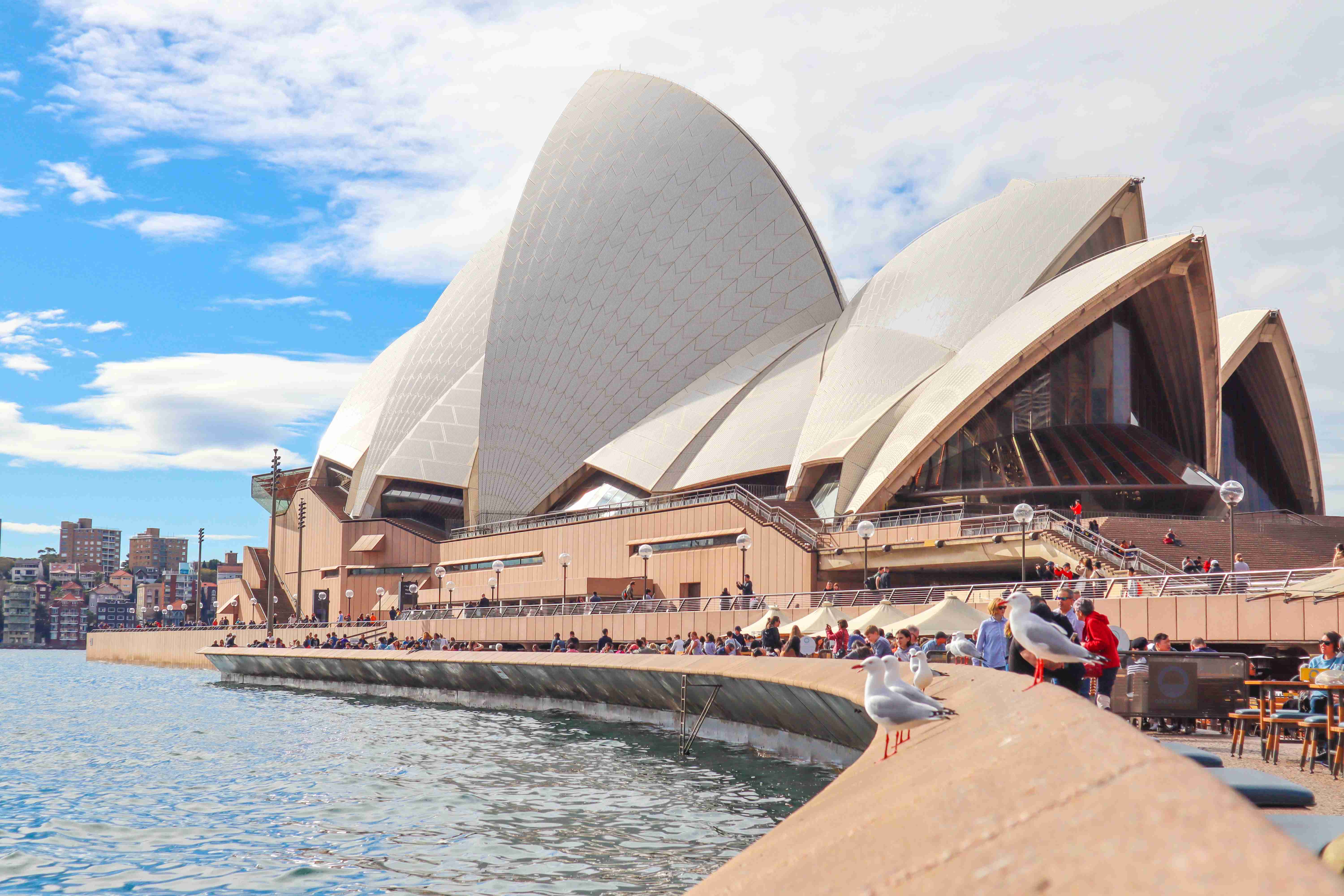 The sydney opera house in sydney, australia.
