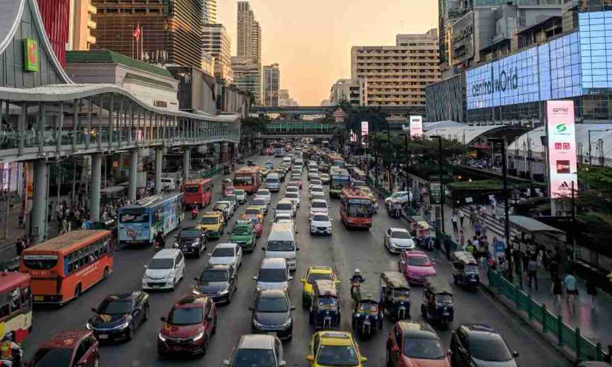 Thai driving license road front