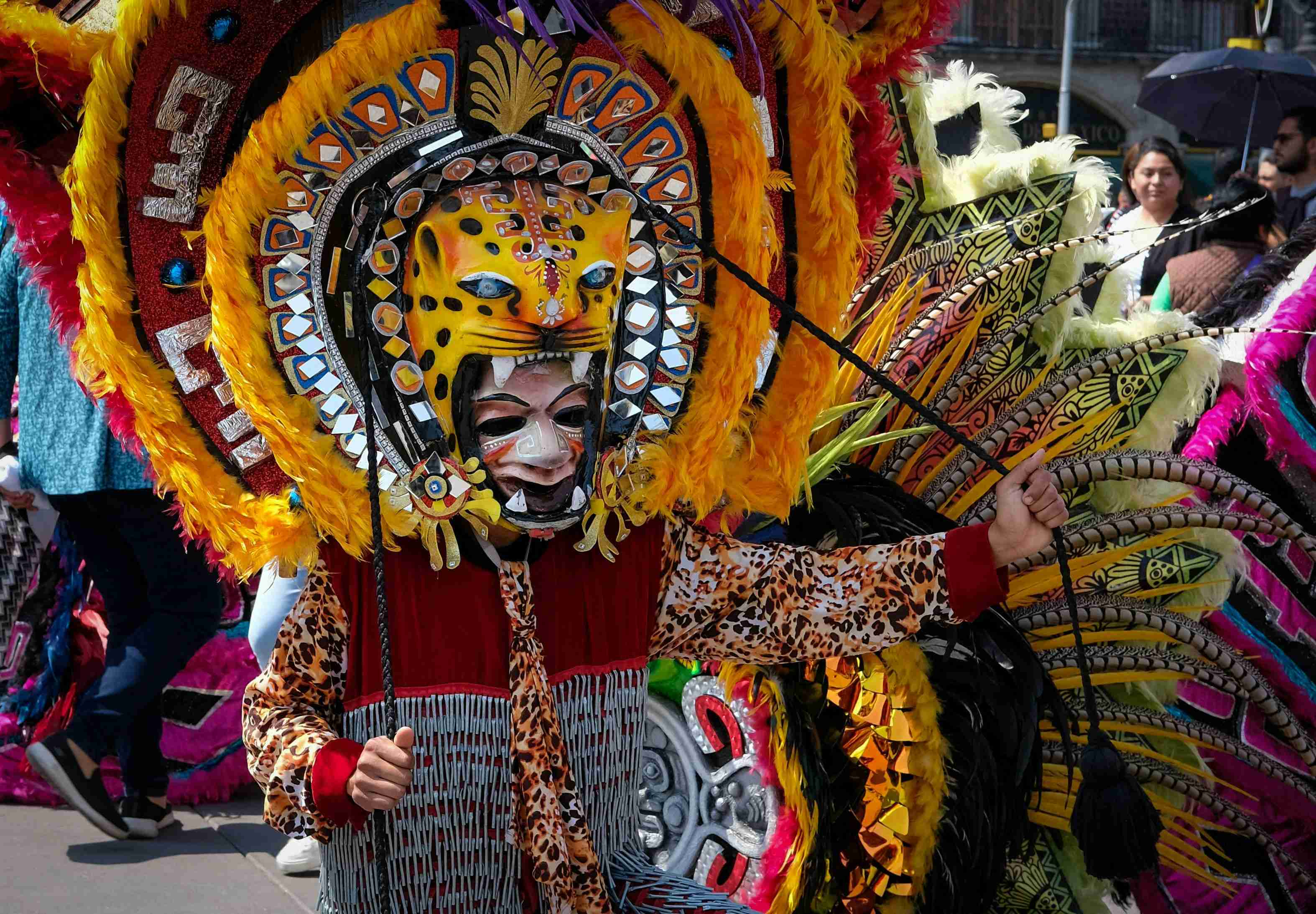 Traditional Folkloric Dancer At Festival