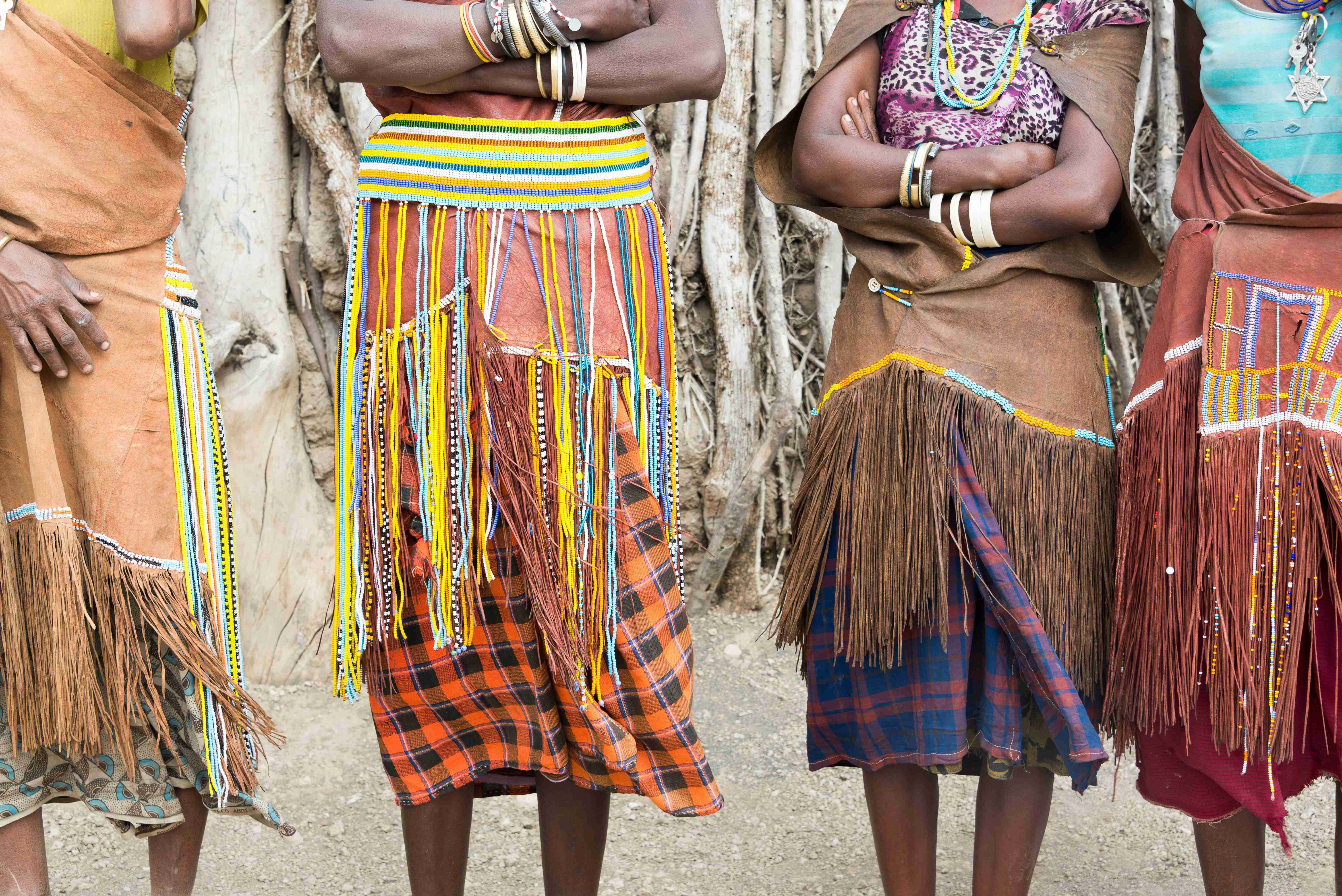 Traditional African Attire and Beadwork