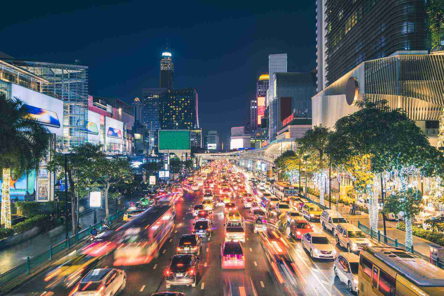 Traffic in Bangkok