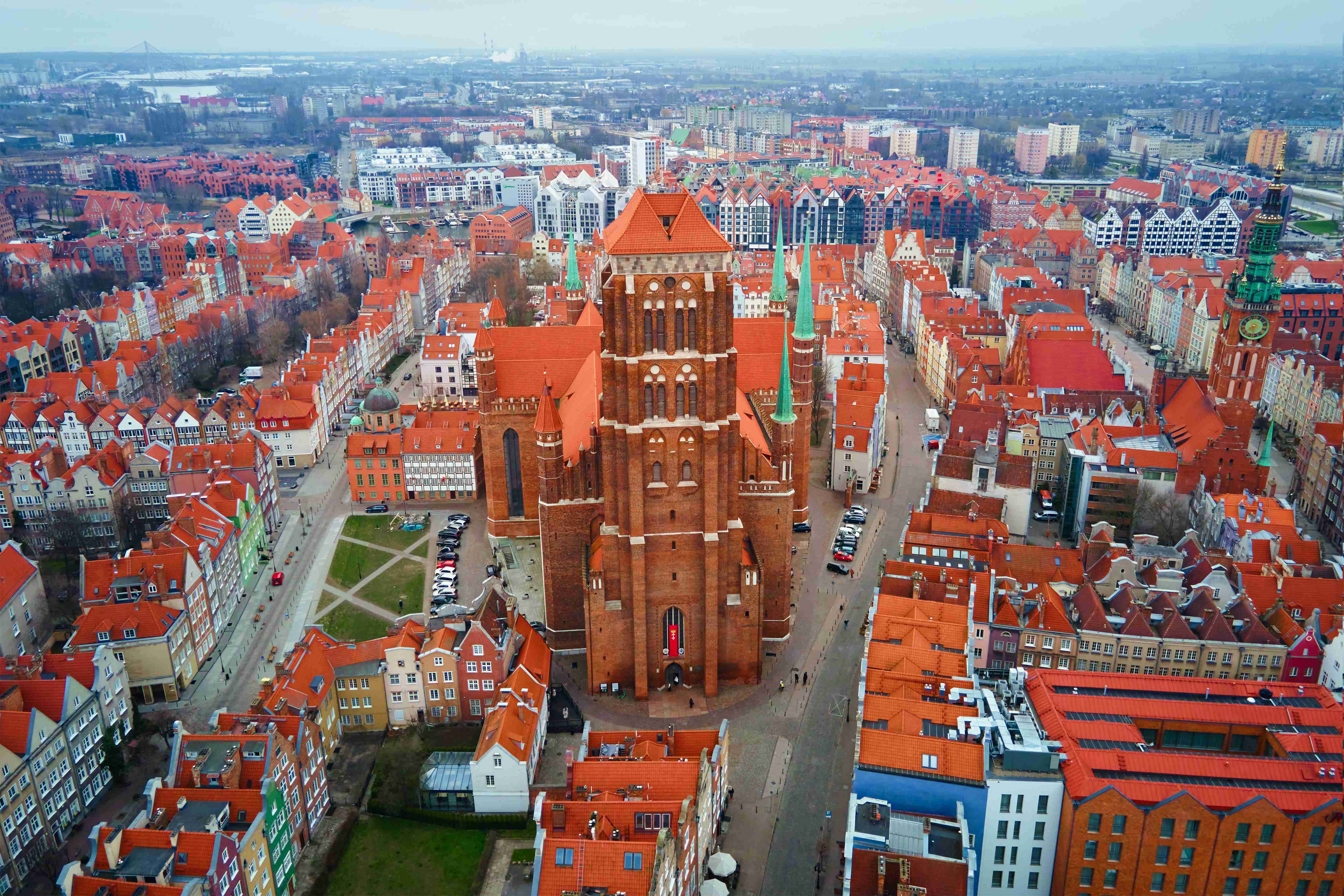 aerial-view-of-gdansk-city-in-poland