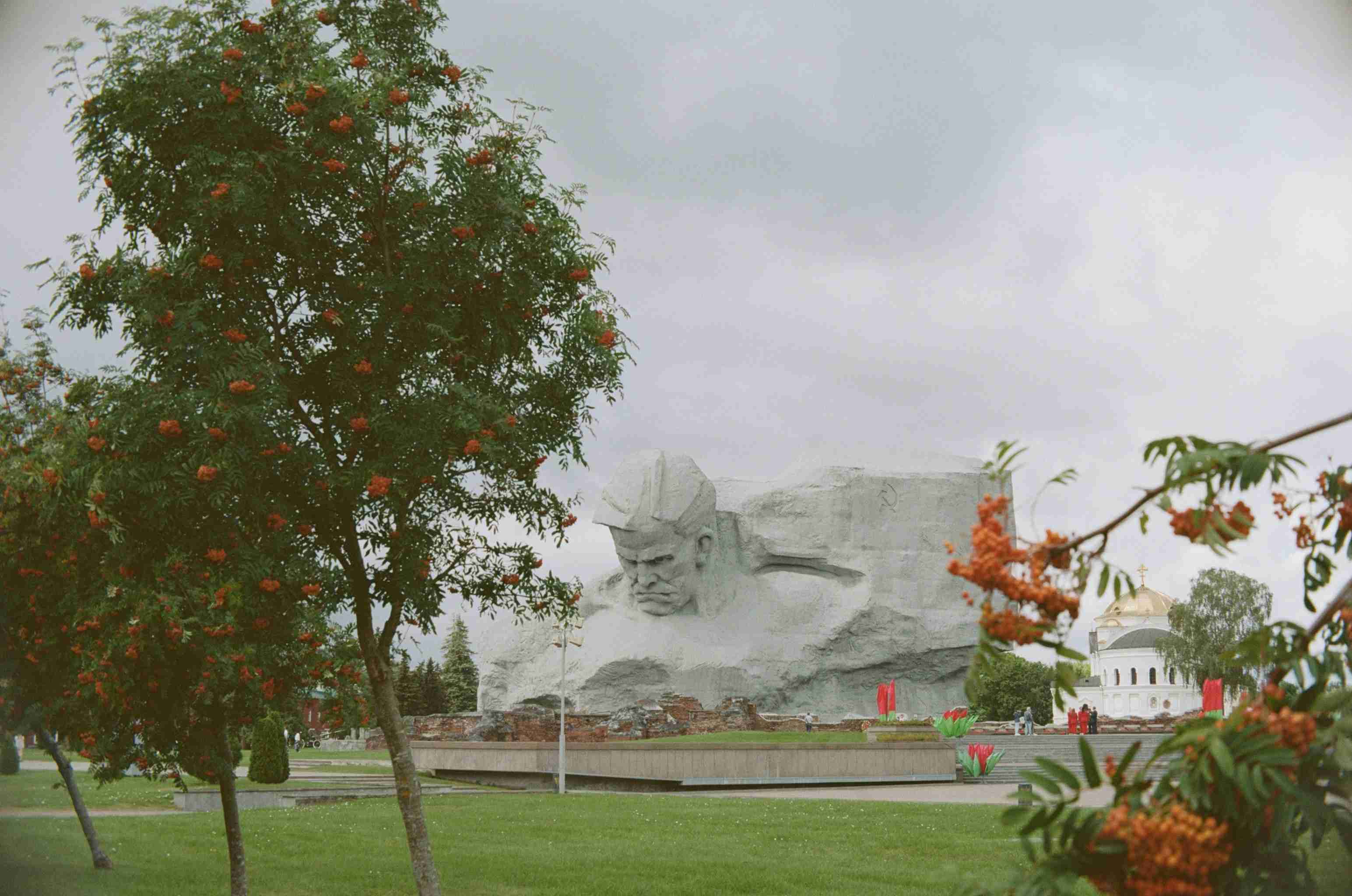 вид на статую Авраама Лінкольна