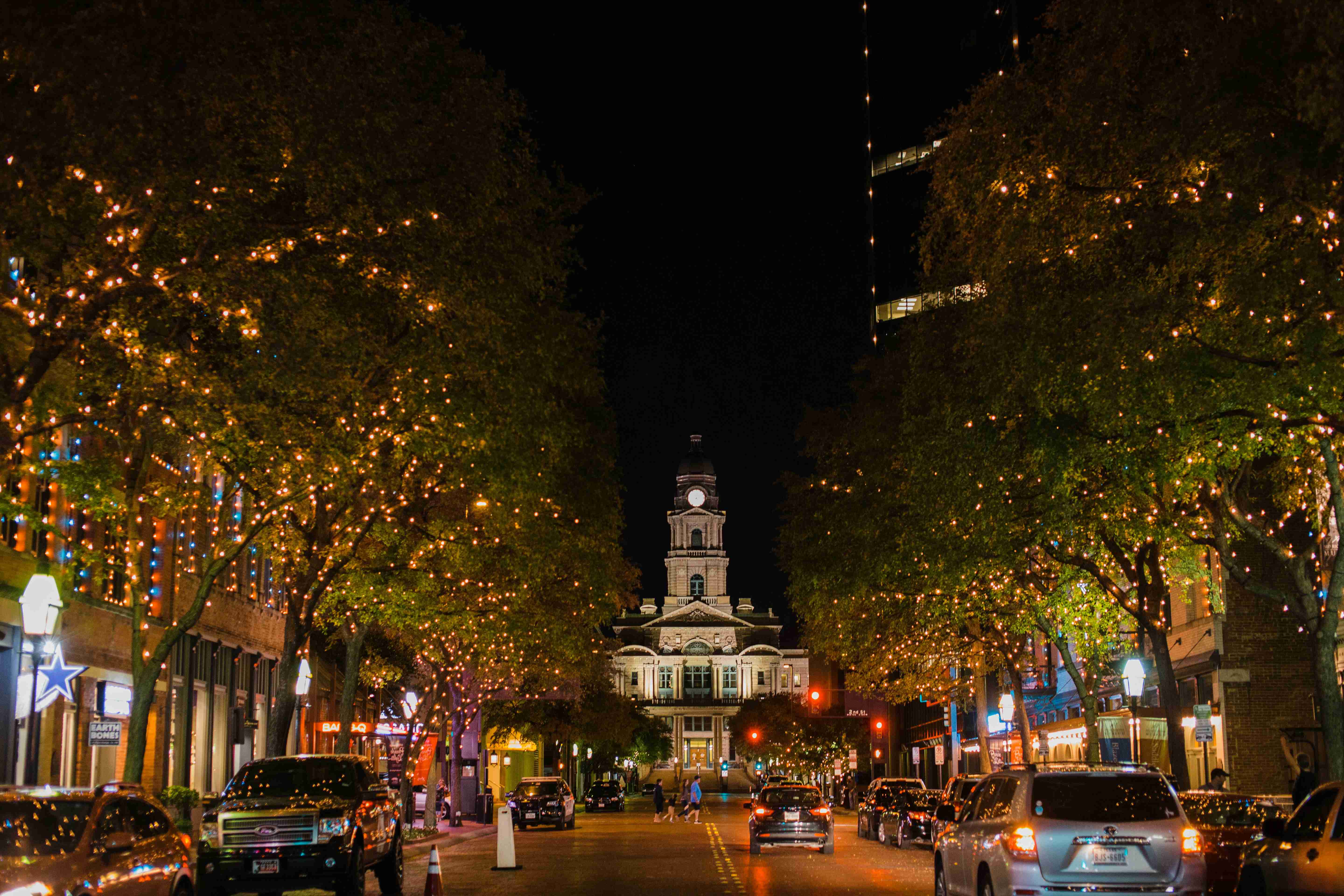 gray concrete building and road