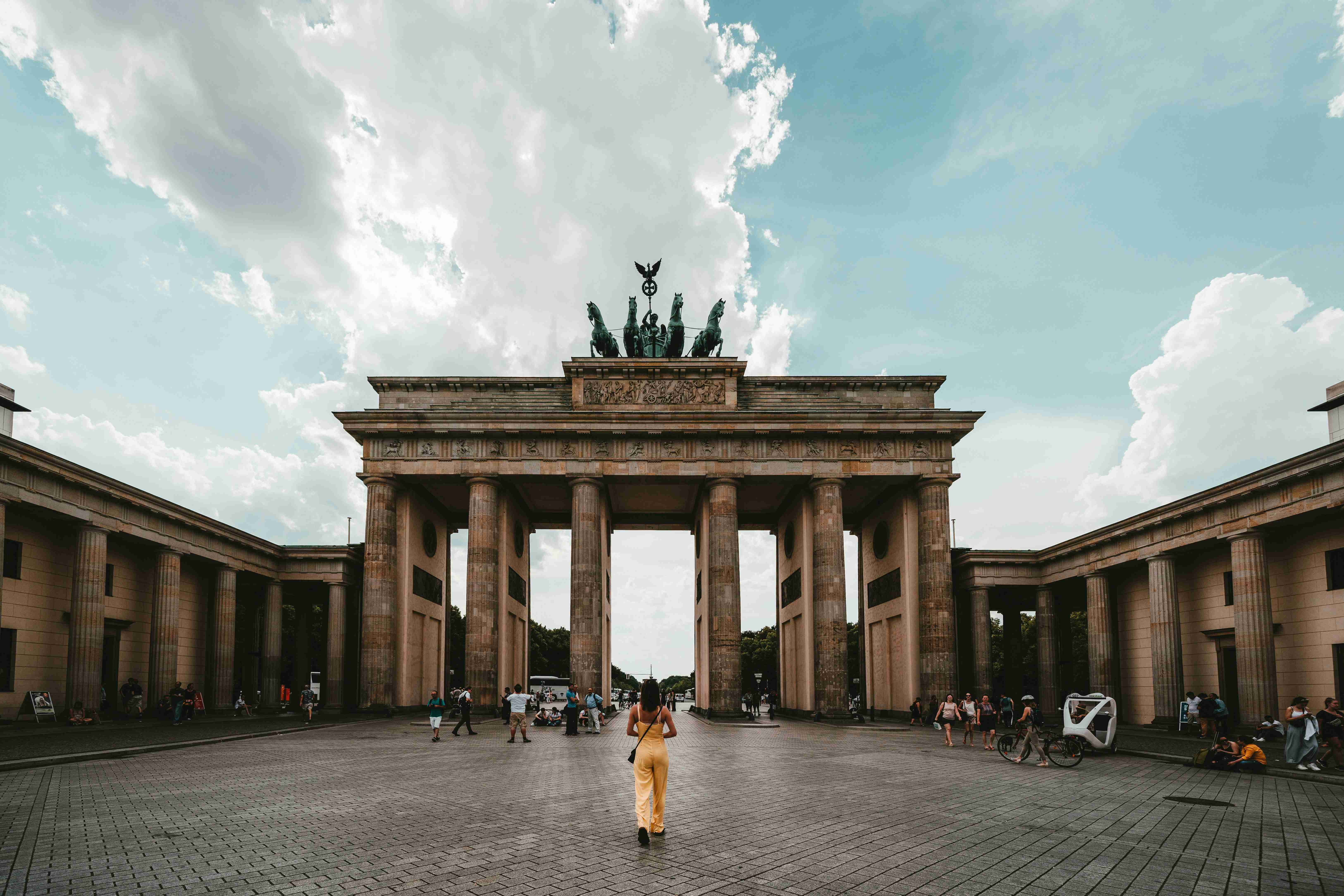 woman-standing-near-building