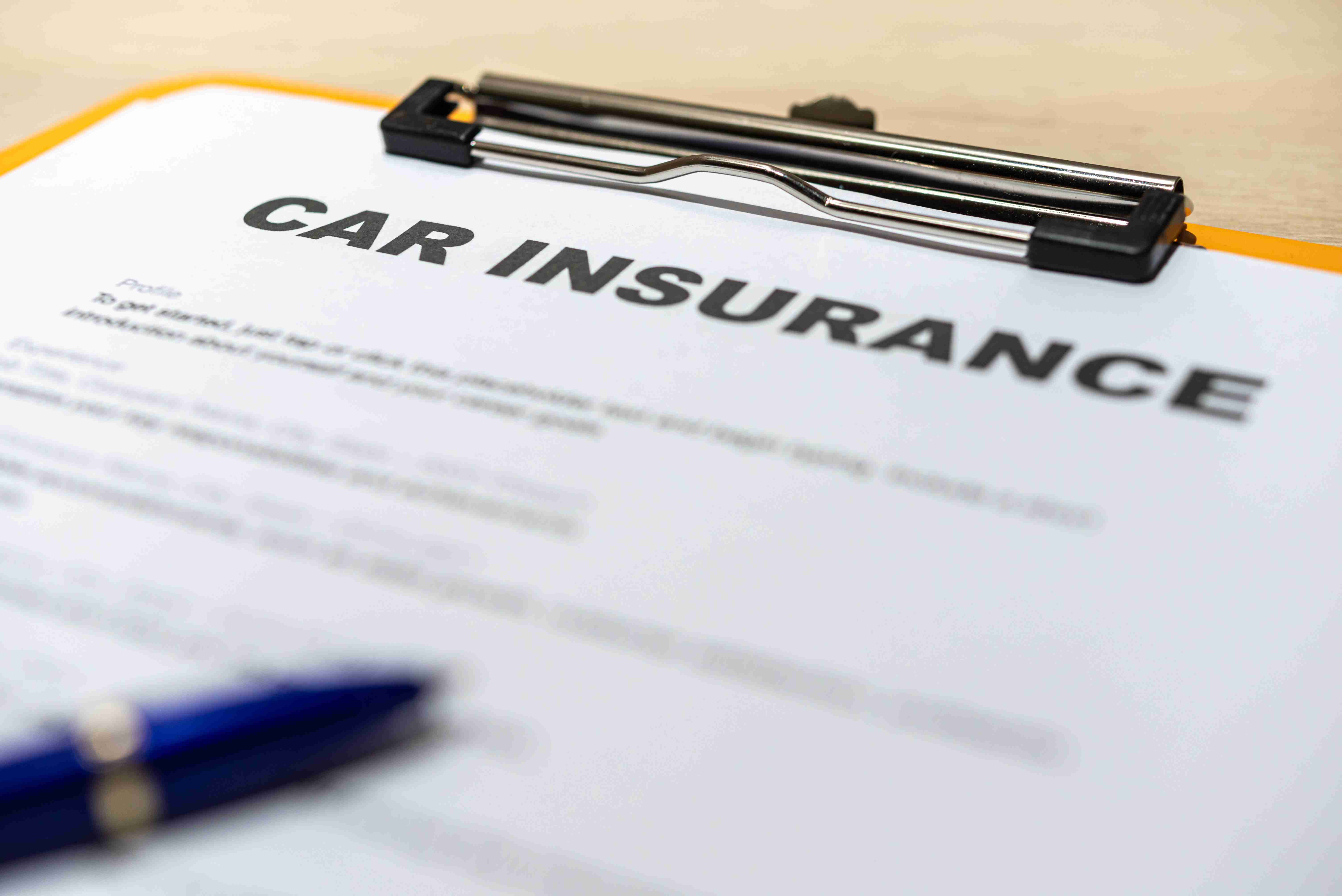 Document claim car insurance accident