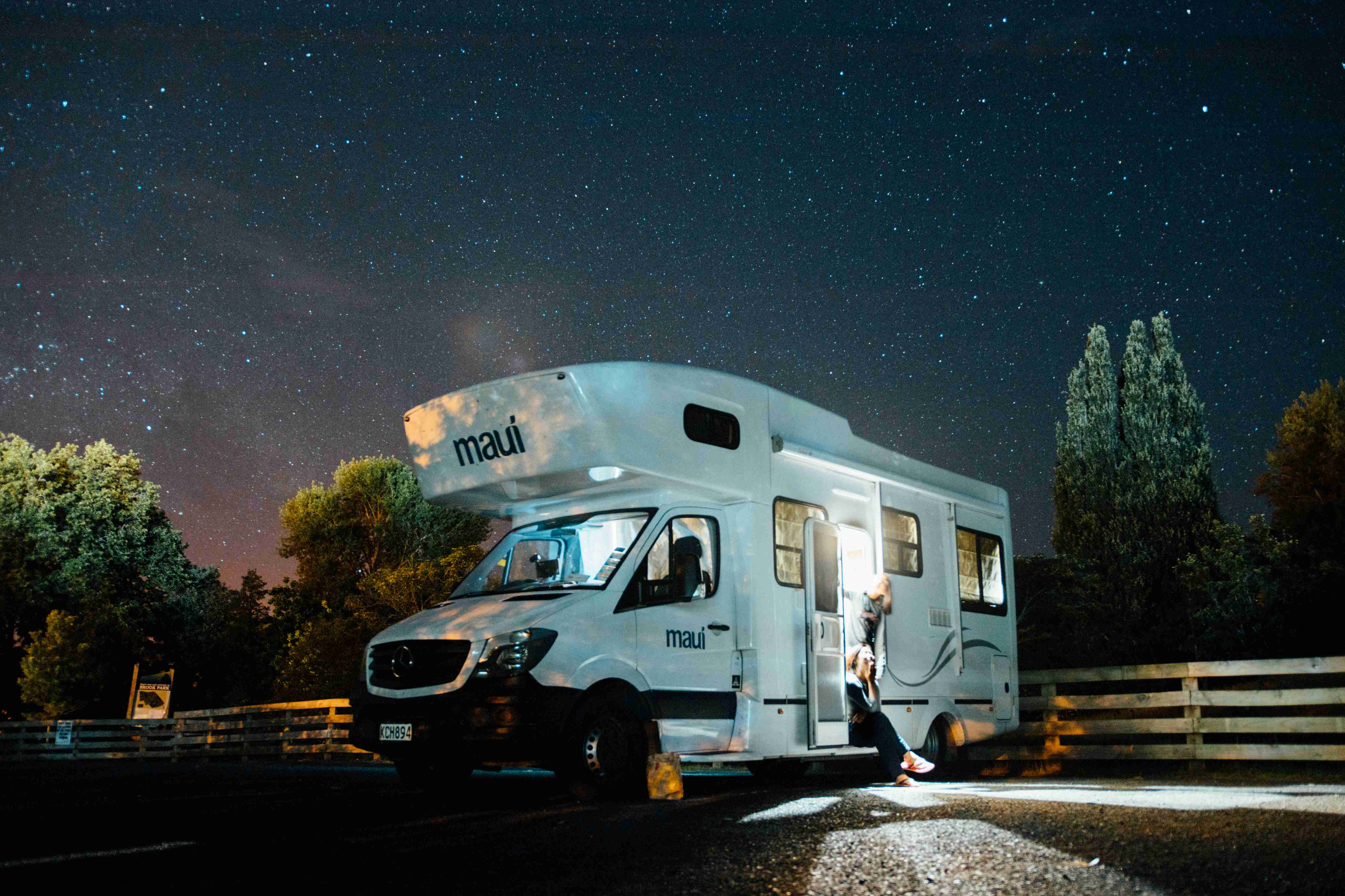 white maul type c motorhome