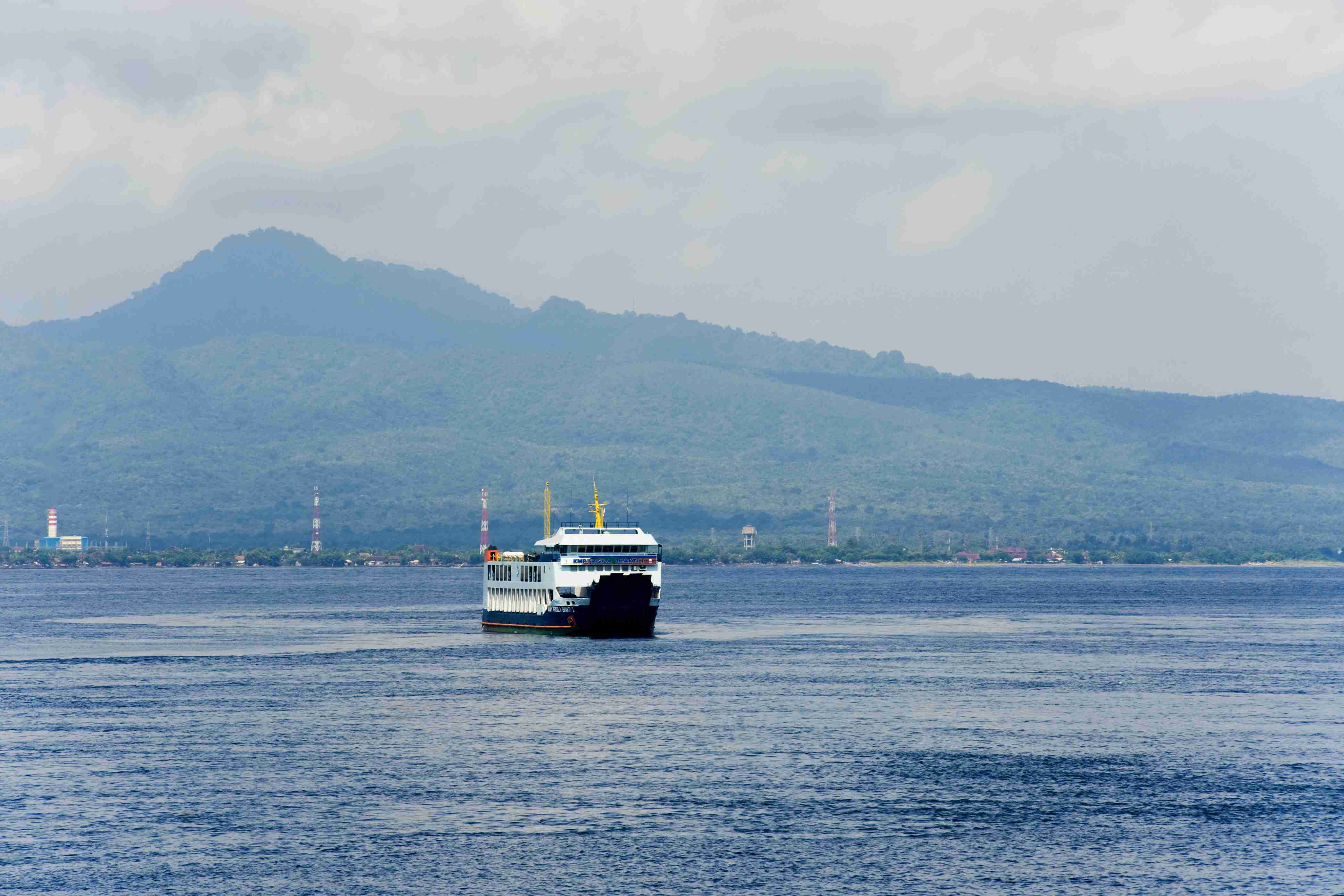 Local Ferry from Bali to Lombok in Indonesia