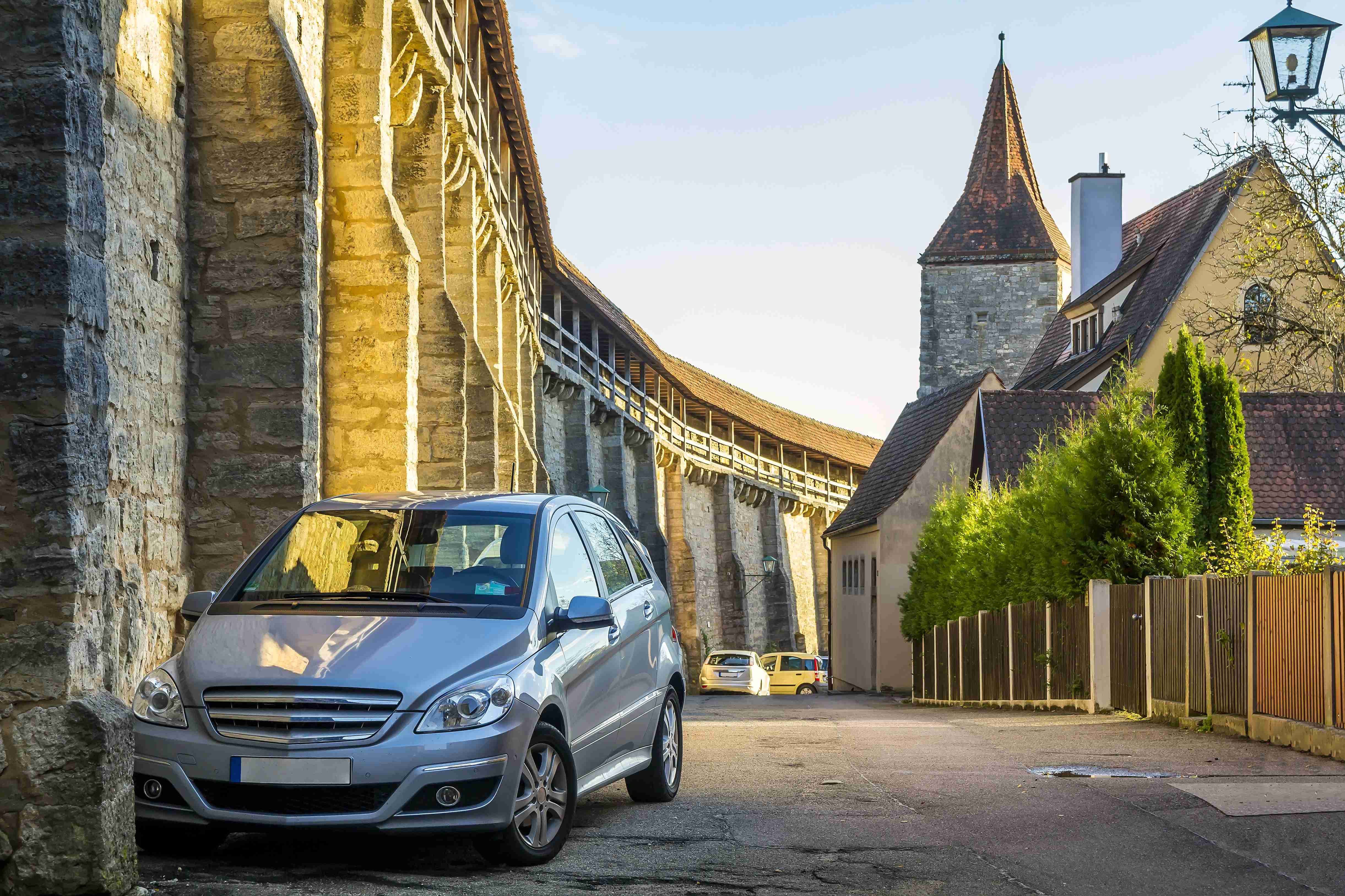 Old houses in Rothenburg ob der Tauber