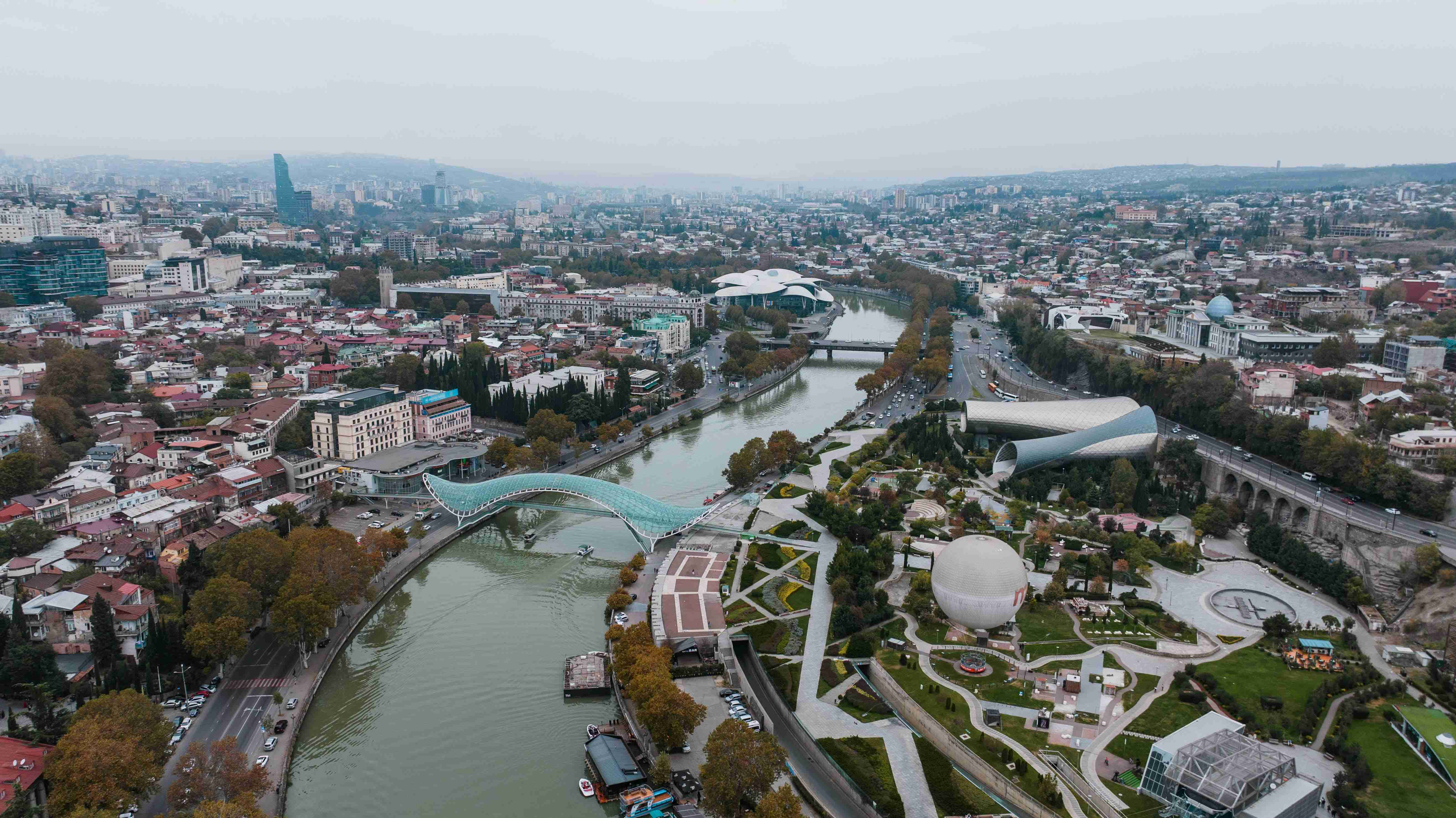 aerial-view-of-rike-park-in-tbilisi-georgia