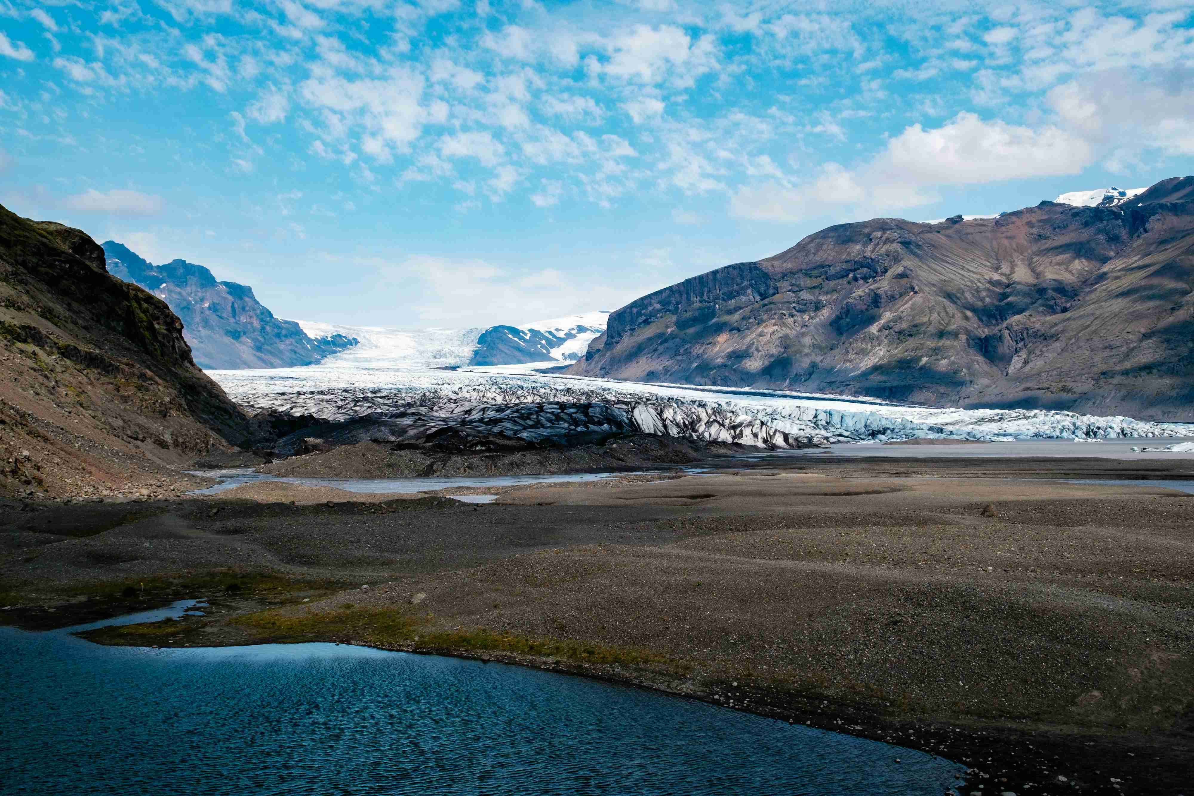 skaftafellsjokull in iceland