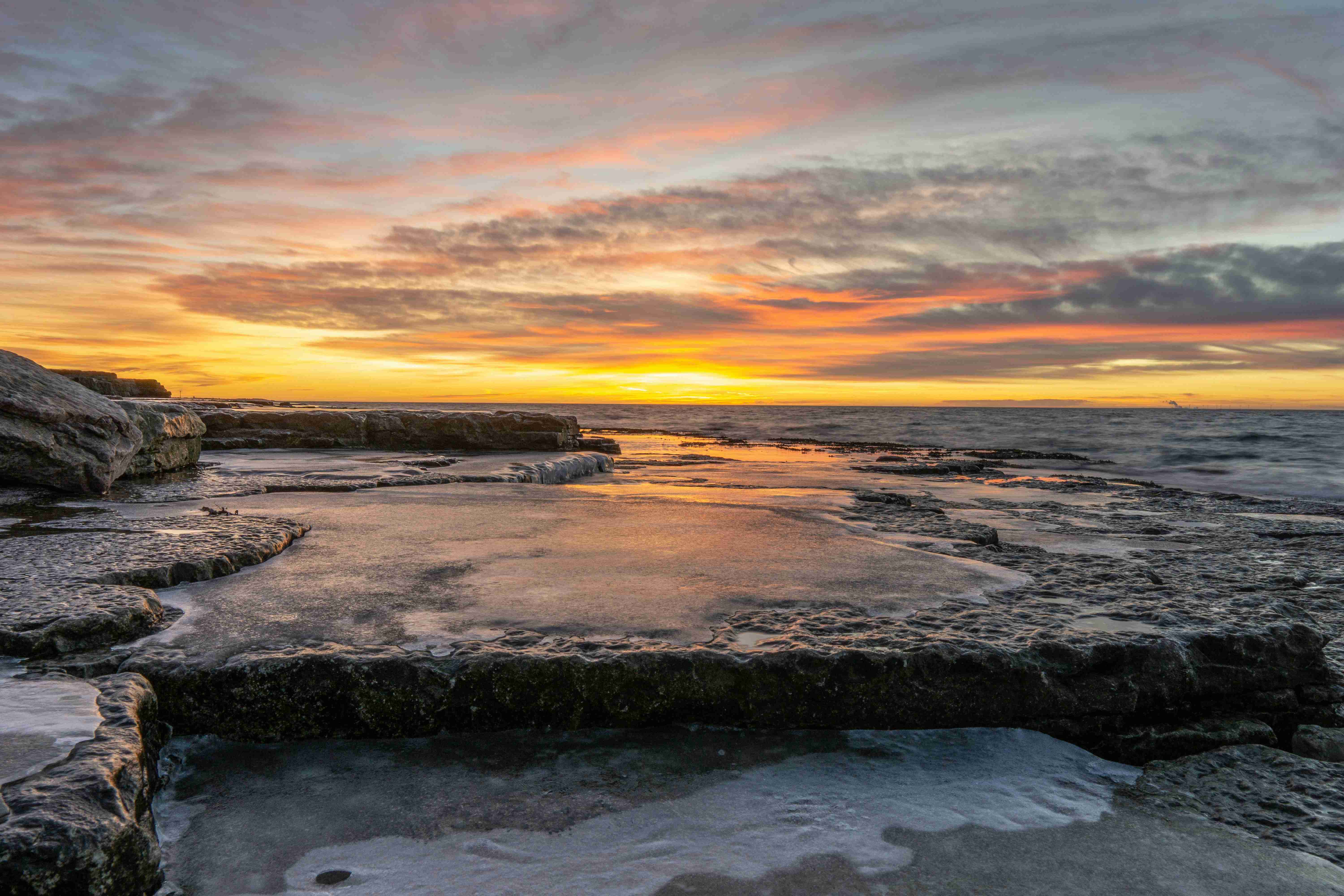 body-of-water-during-golden-hour